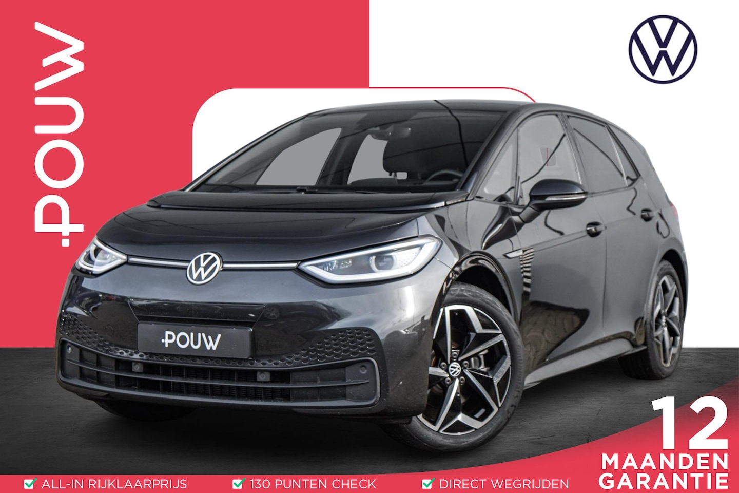 Volkswagen ID.3 - 204pk Pro 58 kWh | Achteruitrijcamera | Apple Carplay/Android Auto | Adaptive Cruise | Mat - AutoWereld.nl