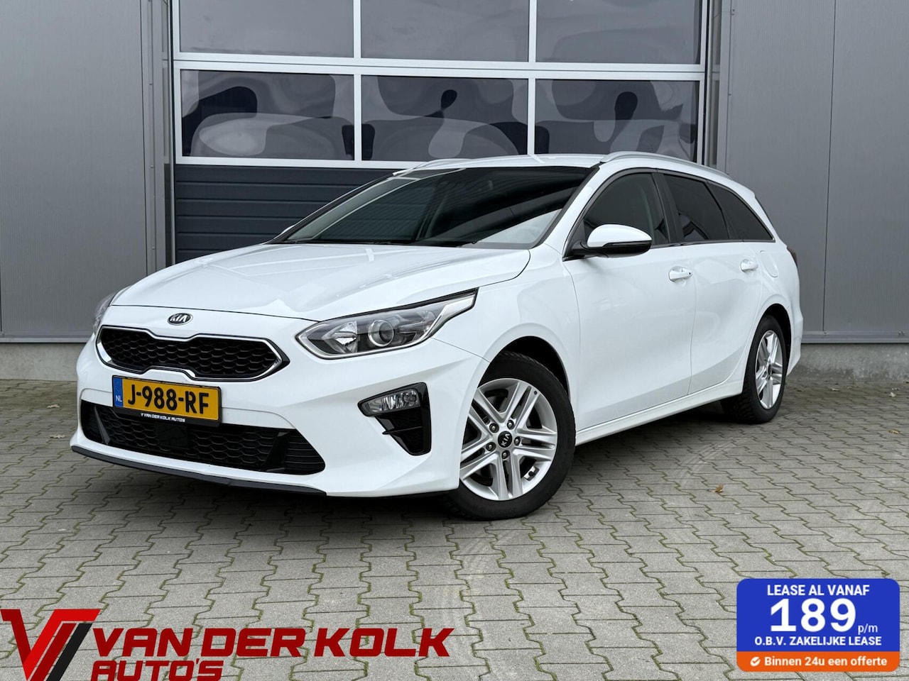 Kia Cee'd Sportswagon - Ceed 1.6 CRDi MHEV DynamicPlusLine Camera Half Leder LED CarPlay Navi Cruise Climate - AutoWereld.nl