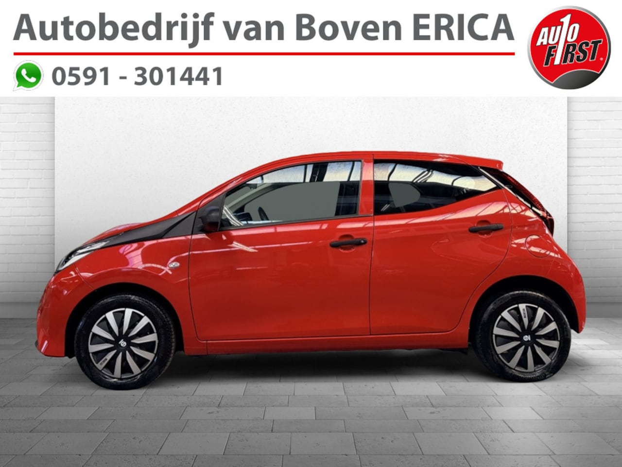 Toyota Aygo - 1.0 VVT-i x-fun Bluetooth Telefoon Airco - AutoWereld.nl