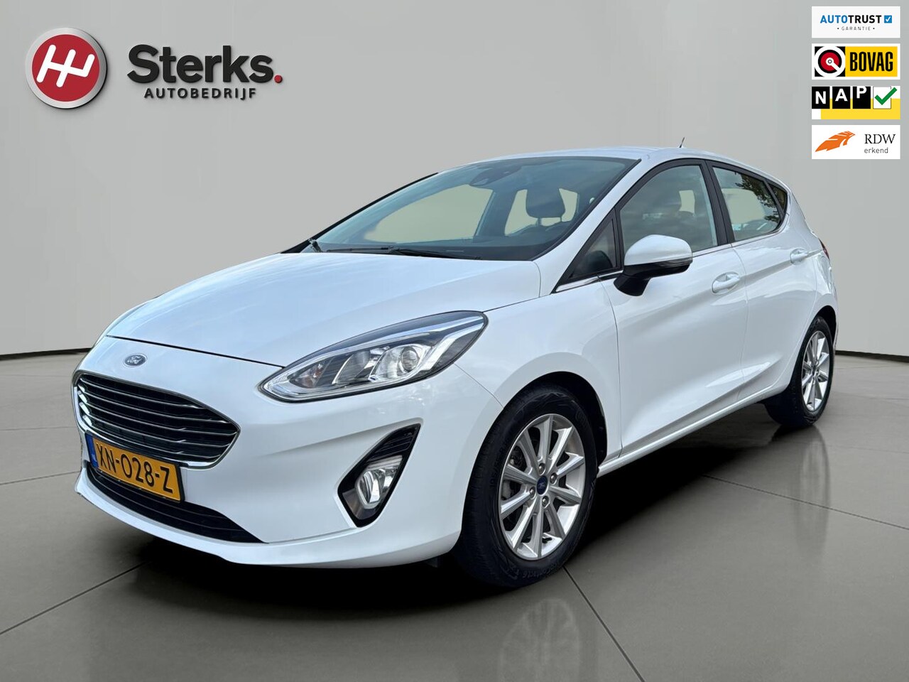 Ford Fiesta - 1.0 EcoBoost Titanium CLIMAAT CONTROL LM VELGEN CARPLAY - AutoWereld.nl