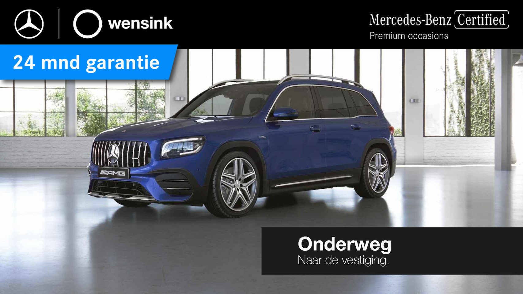 Mercedes-Benz GLB - AMG 35 4MATIC Premium Plus | Panoramadak | Memory | Burmester | Distronic | - AutoWereld.nl