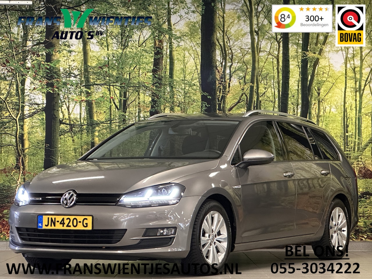 Volkswagen Golf Variant - 1.0 TSI Connected Series | Trekhaak | Achteruitrijcamera | Cruise Control | Apple Carplay/ - AutoWereld.nl
