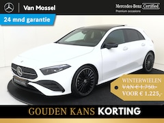 Mercedes-Benz A-klasse - 180 Star Edition AMG Line Panoramadak / Nightpakket / Keyless / 19'' Velgen / Parkeercamer
