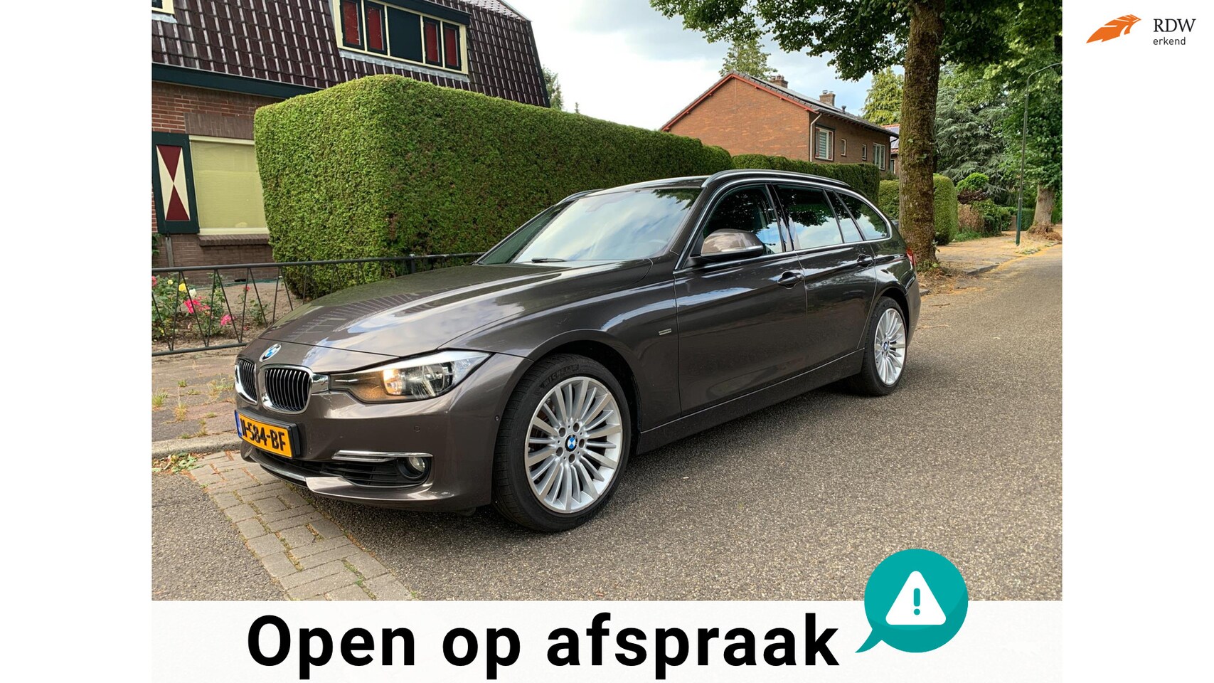 BMW 3-serie Touring - 328i xDrive 245PK AWD ADS leder navig camera keyless PDC cruise clima - AutoWereld.nl