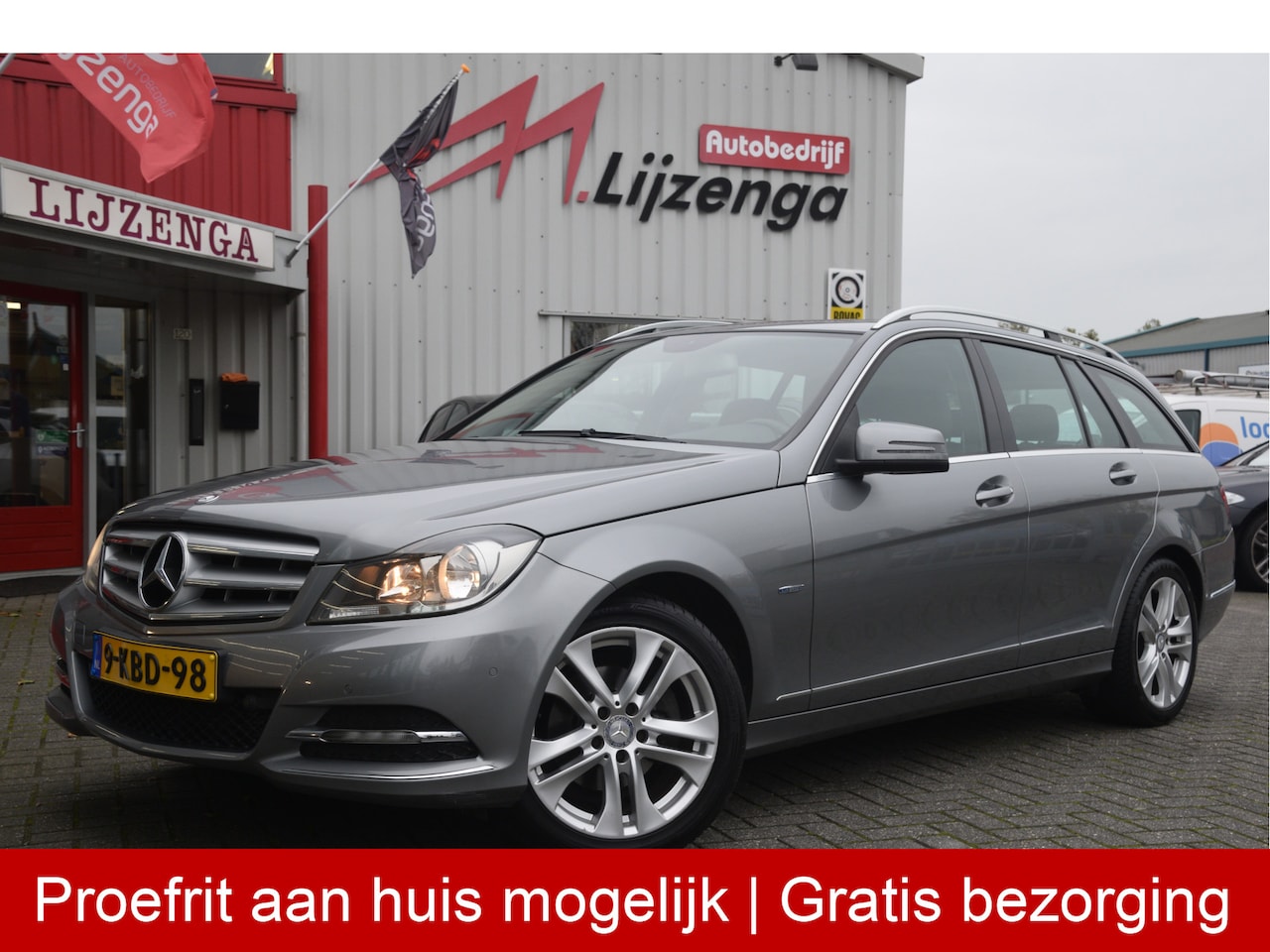 Mercedes-Benz C-klasse Estate - 180 Business Class Avantgarde Navi | Clima | Cruise | Trekhaak | PDC | LMV | Pano - AutoWereld.nl