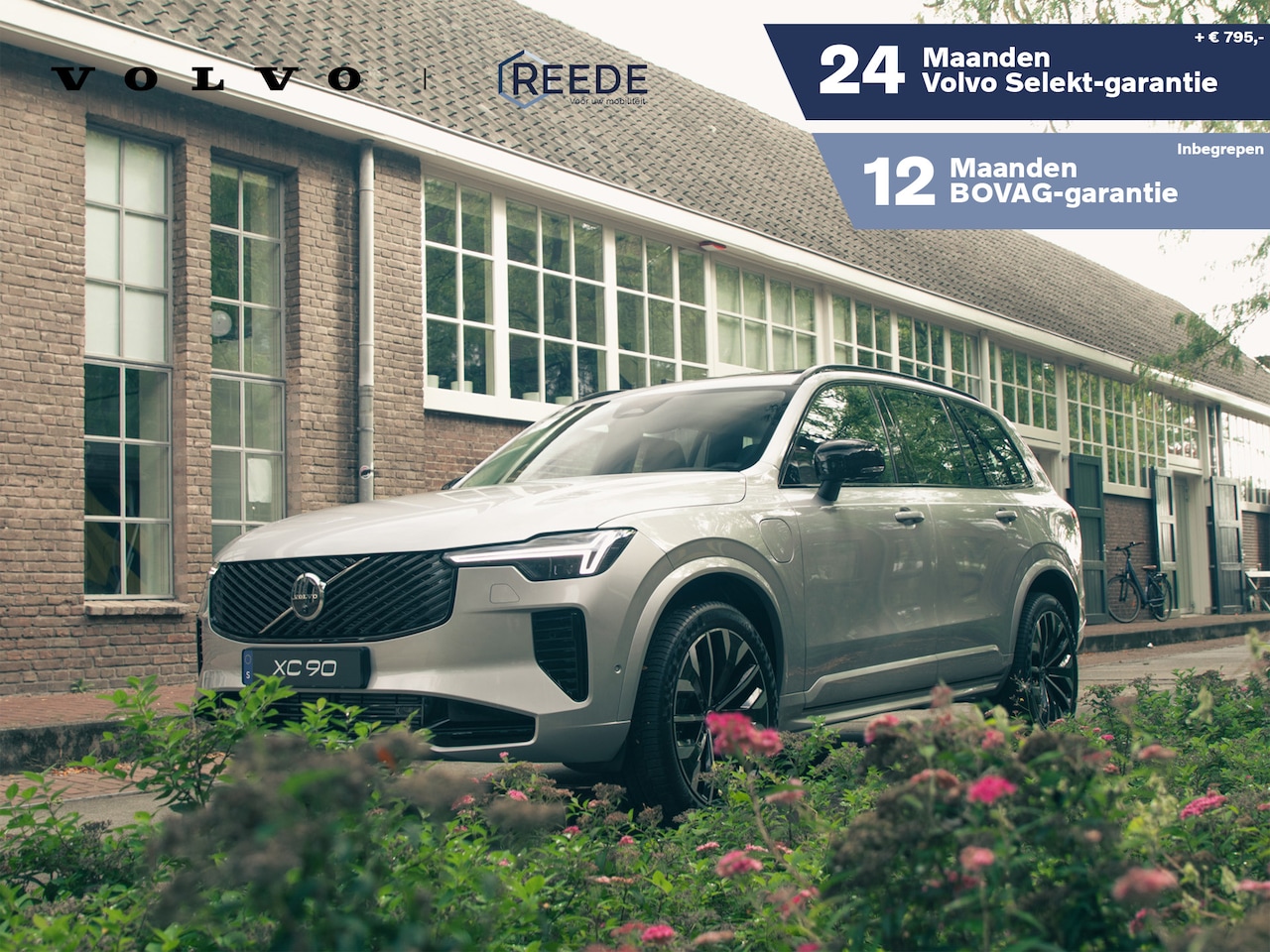 Volvo XC90 - T8 Plug-in hybrid AWD Ultra Dark | Luchtvering | Panoramadak | 360º camera | Head- Up disp - AutoWereld.nl