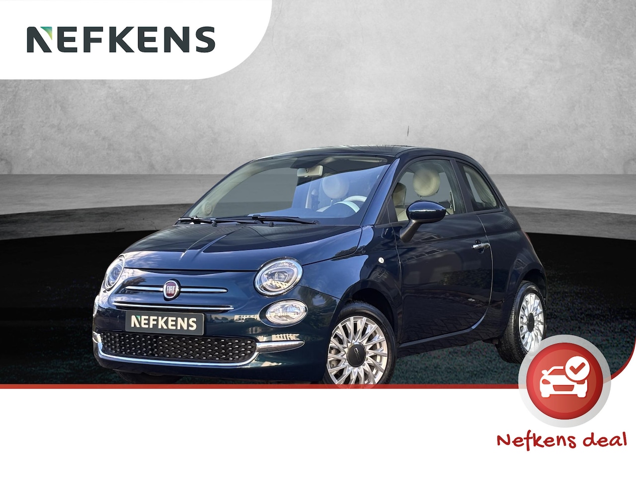 Fiat 500 - 1.0 Hybrid Lounge | 1ste eigenaar | Parkeersensoren | Apple CarPlay & Android Auto | Airco - AutoWereld.nl