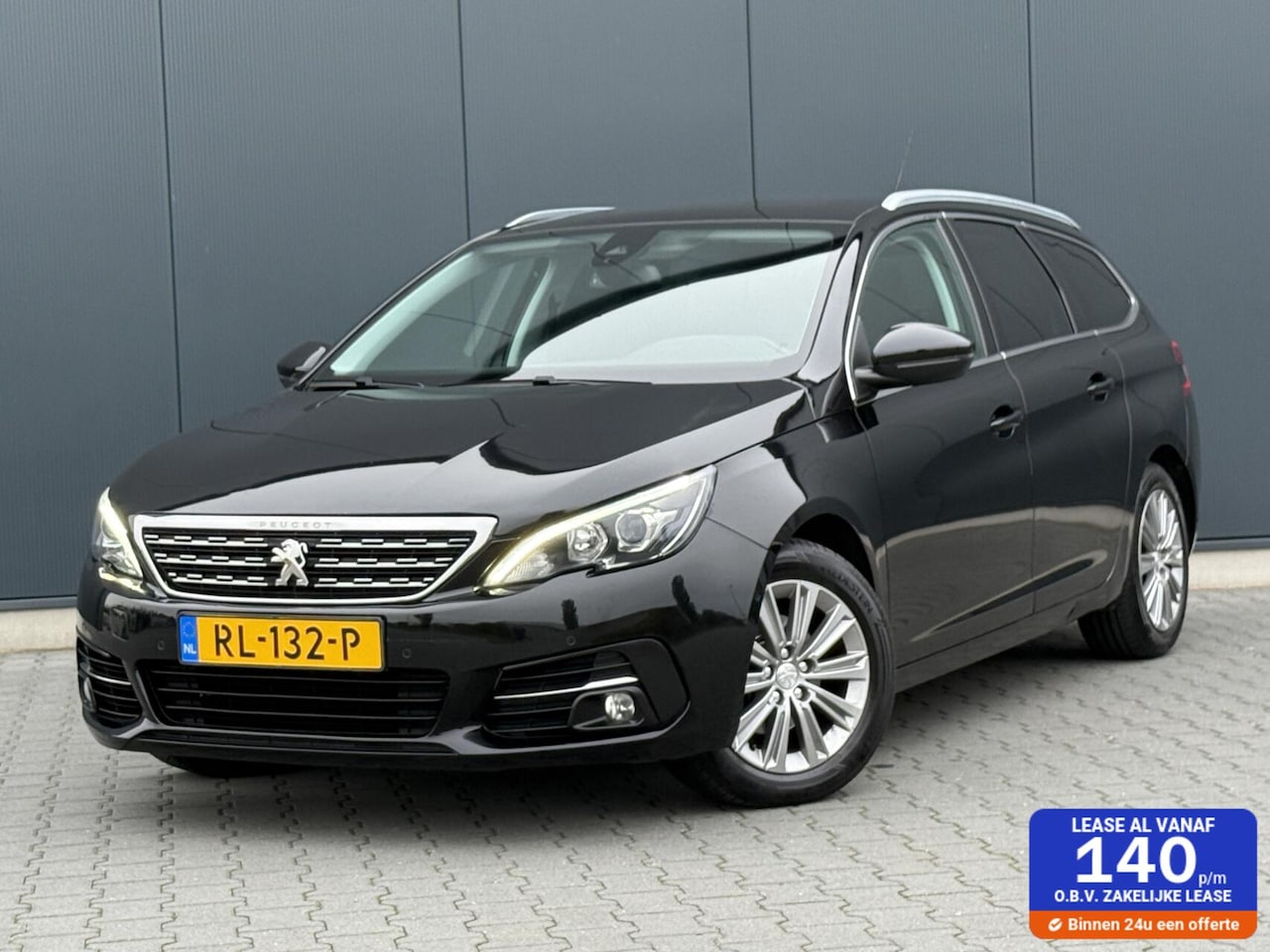 Peugeot 308 SW - 1.6 HDI Blue Lease Premium Automaat - DAB+ - Navi - Led - AutoWereld.nl