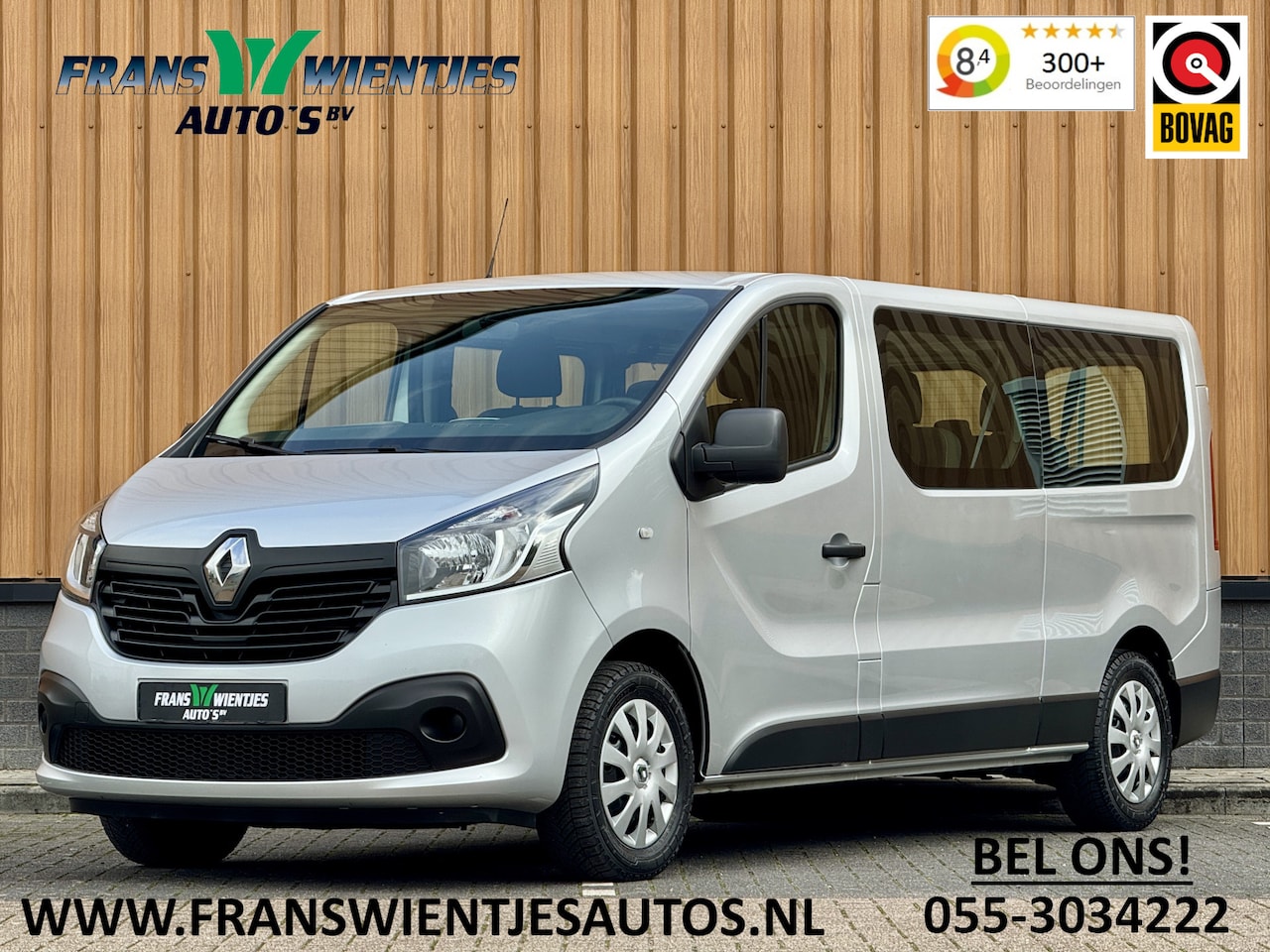 Renault Trafic - 1.6 dCi T29 L2H1 DC Comfort | Marge |  Airconditioning | Radio | Navigatie | Cruise Contro - AutoWereld.nl