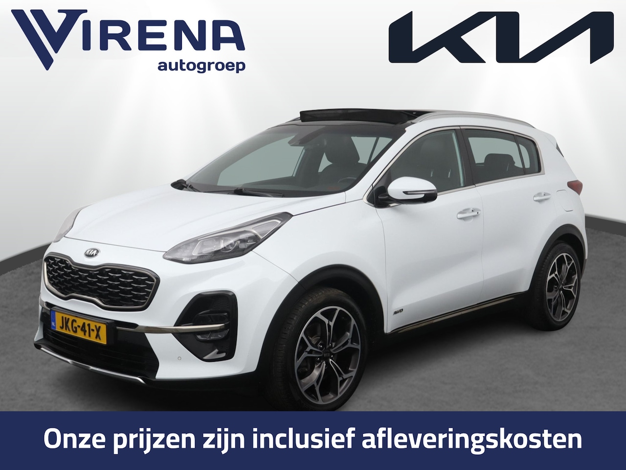 Kia Sportage - 1.6 T-GDI 4WD GT-PlusLine - Adaptive Cruise - Stoel/Stuurverwarming - Pano - Afneembare Tr - AutoWereld.nl