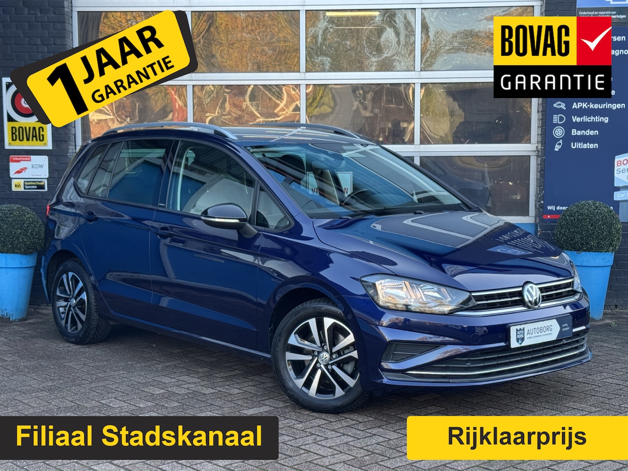 Volkswagen Golf Sportsvan - 1.5 TSI ACT Highline GRATIS Afleverpakket! Adaptive Cruise | Stoelverwarming | - AutoWereld.nl