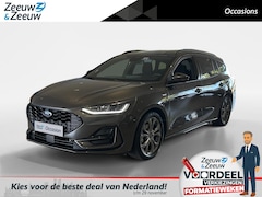 Ford Focus Wagon - 1.0 EcoBoost Hybrid ST Line 125pk | Stoel- stuur en voorruitverwarming | Navigatie | Parke