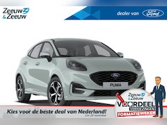 Ford Puma - 1.0 EcoBoost Hybrid ST-Line 125pk | €4.000.- korting | 0, 99% rente | Nieuw te bestellen
