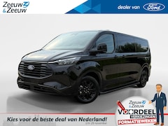 Ford Transit Custom - 320 2.5 PHEV L2H1 Black Platinum DC | Full Option | 0.99% rente F.L. | Dubbele cabine | Dr