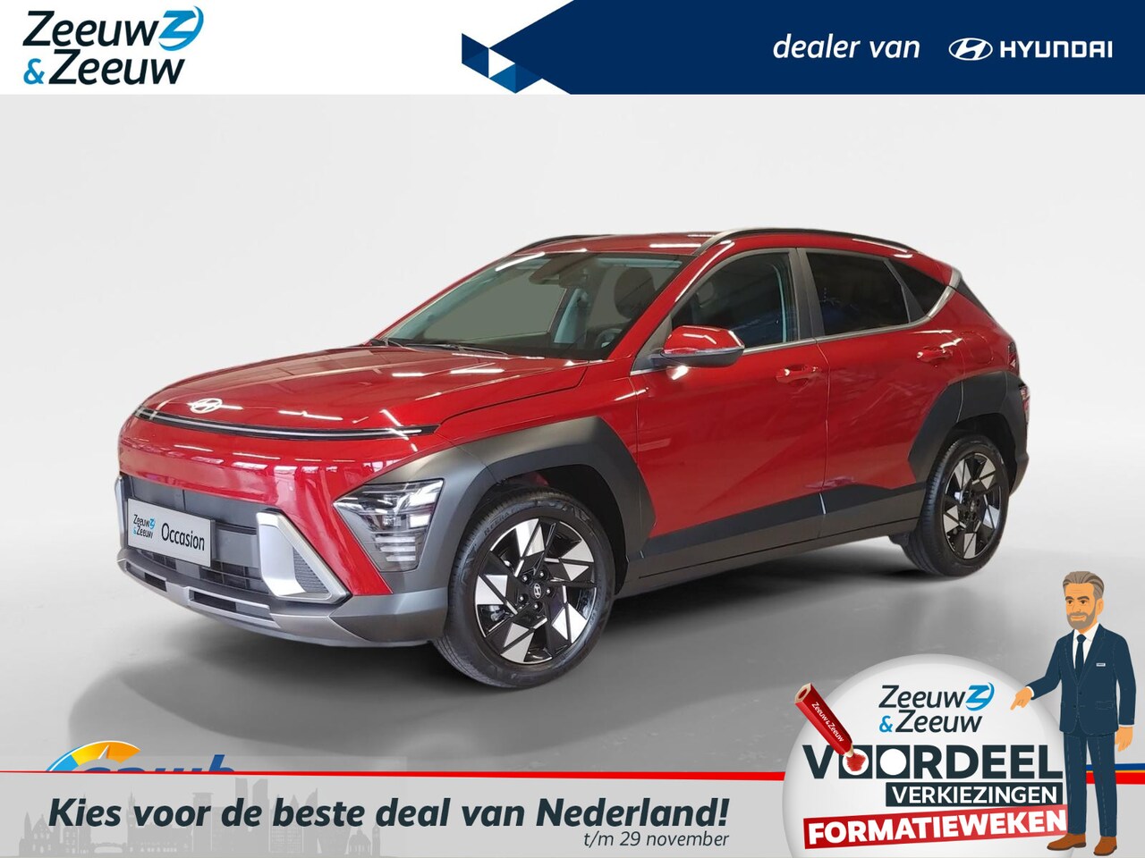 Hyundai Kona - 1.6 GDI HEV Comfort Smart 1.6 GDI HEV Comfort Smart - AutoWereld.nl