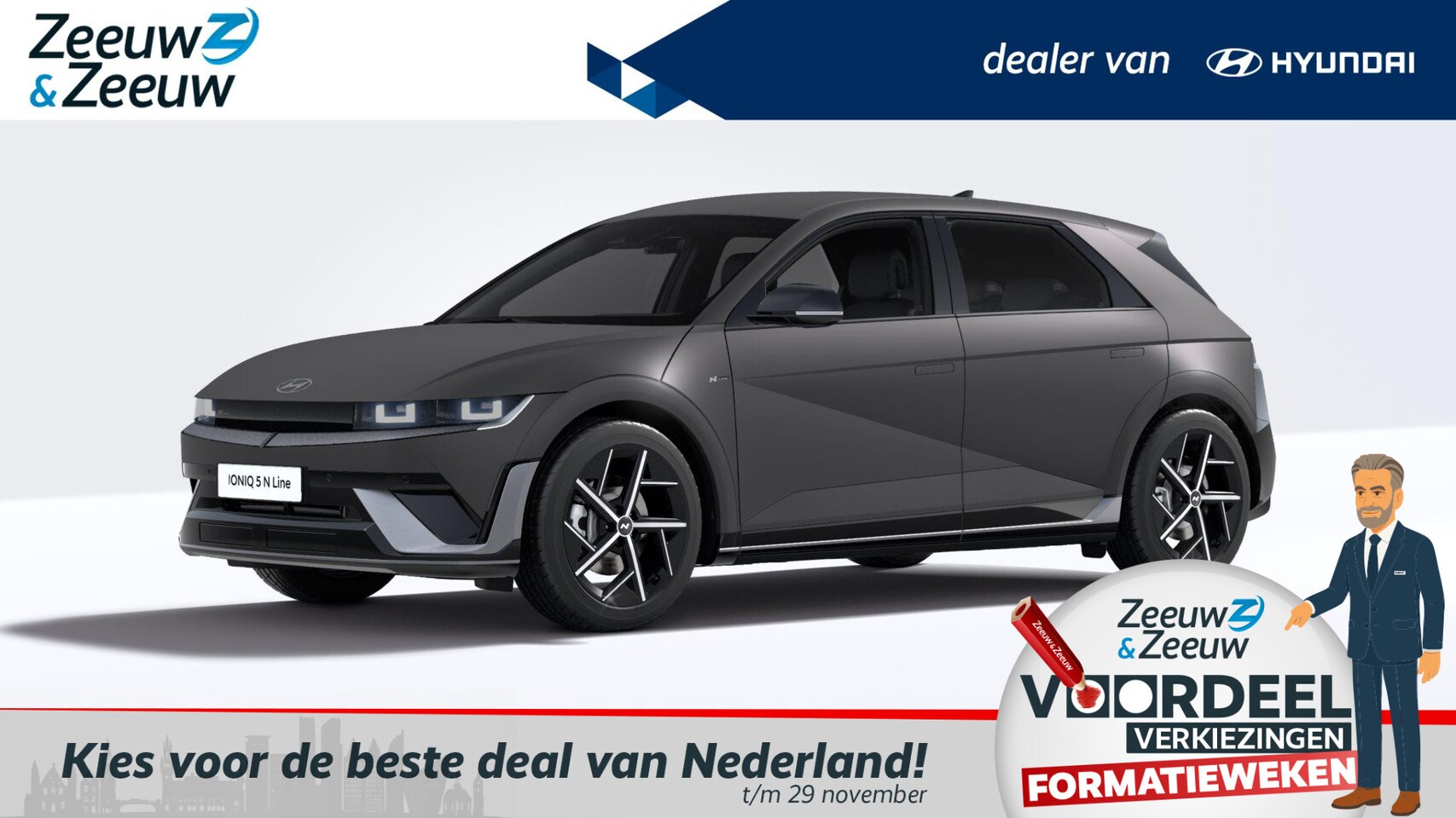 Hyundai IONIQ 5 - N Line Business 84 kWh | Fiscaal voordelig! | Bijtelling 2025! | - AutoWereld.nl