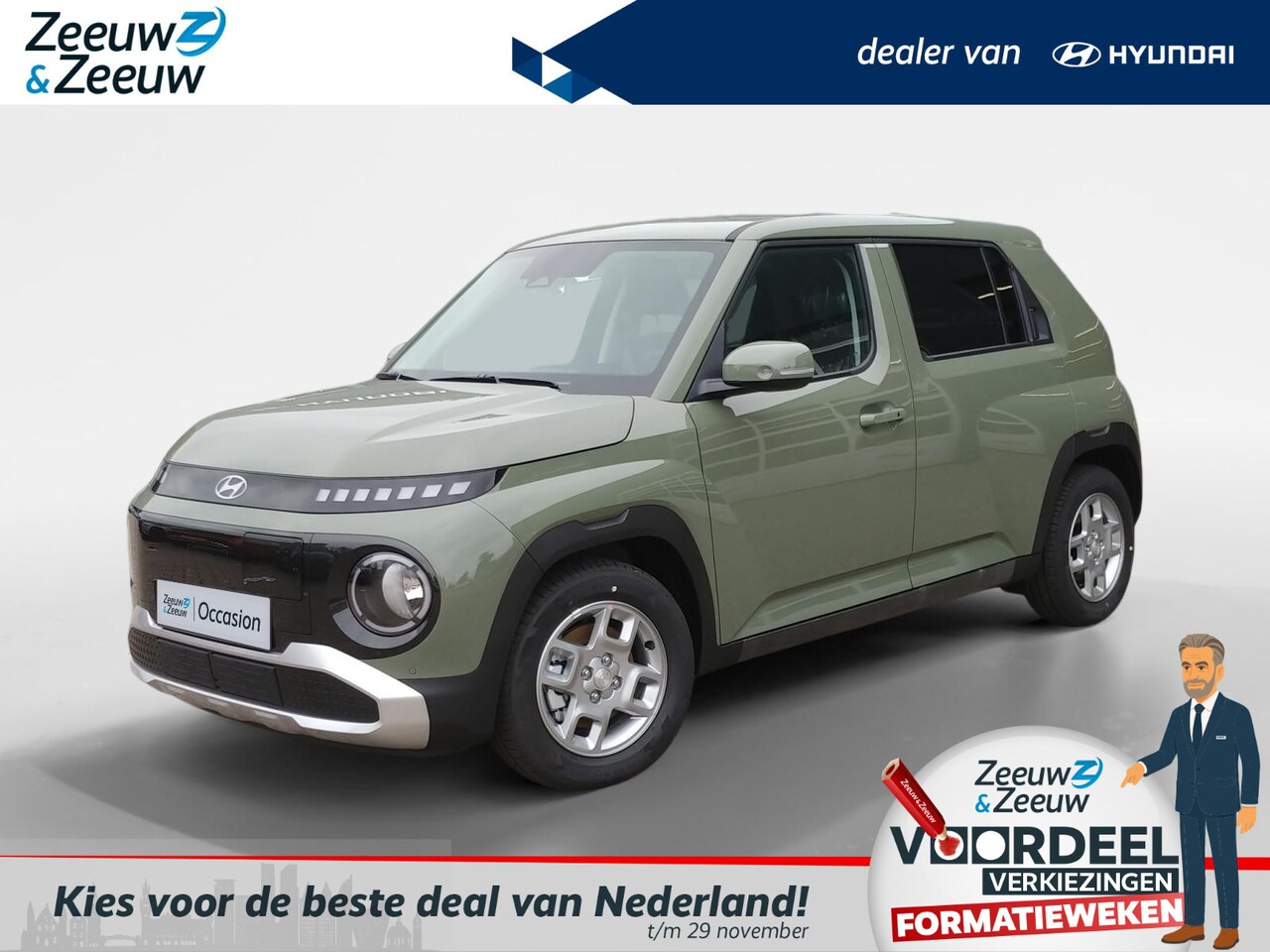 Hyundai Inster - Pulse 49 kWh | Z&Z Top Deal | Van € 27.900, nu voor € 24.900 | - AutoWereld.nl