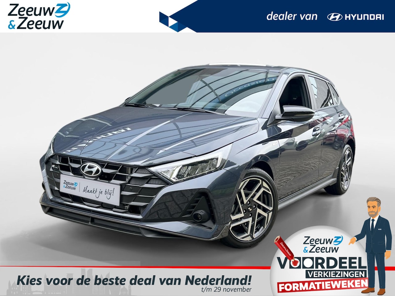 Hyundai i20 - 1.0 T-GDI N Line Sky Automaat | Z&Z Top Deal | Van € 35.940, nu voor € 34.240 | - AutoWereld.nl