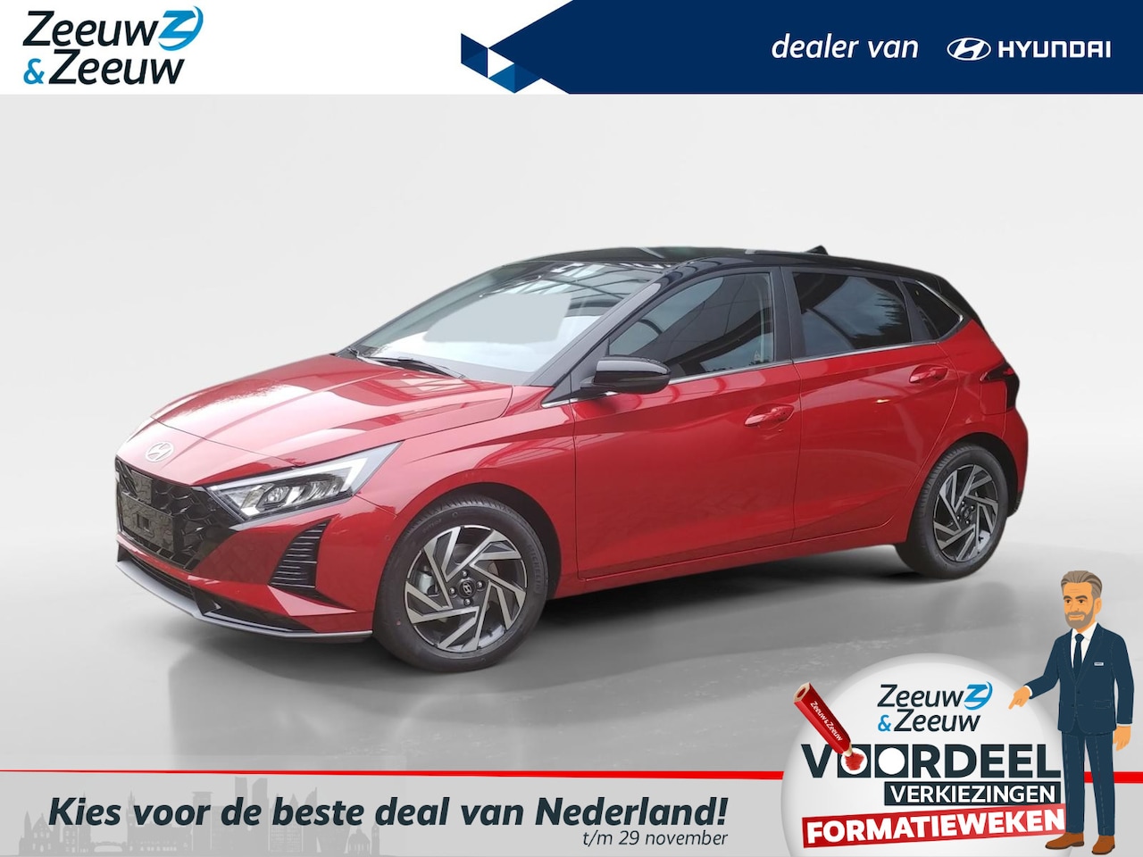 Hyundai i20 - 1.0 T-GDI Premium | Z&Z Top Deal | Van € 32.340, nu voor € 31.950 | - AutoWereld.nl