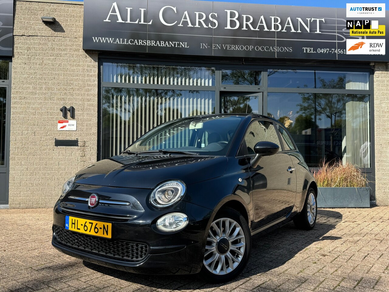 Fiat 500 - 0.9 TwinAir Turbo Popstar / automaat/ nap/ lm velgen - AutoWereld.nl
