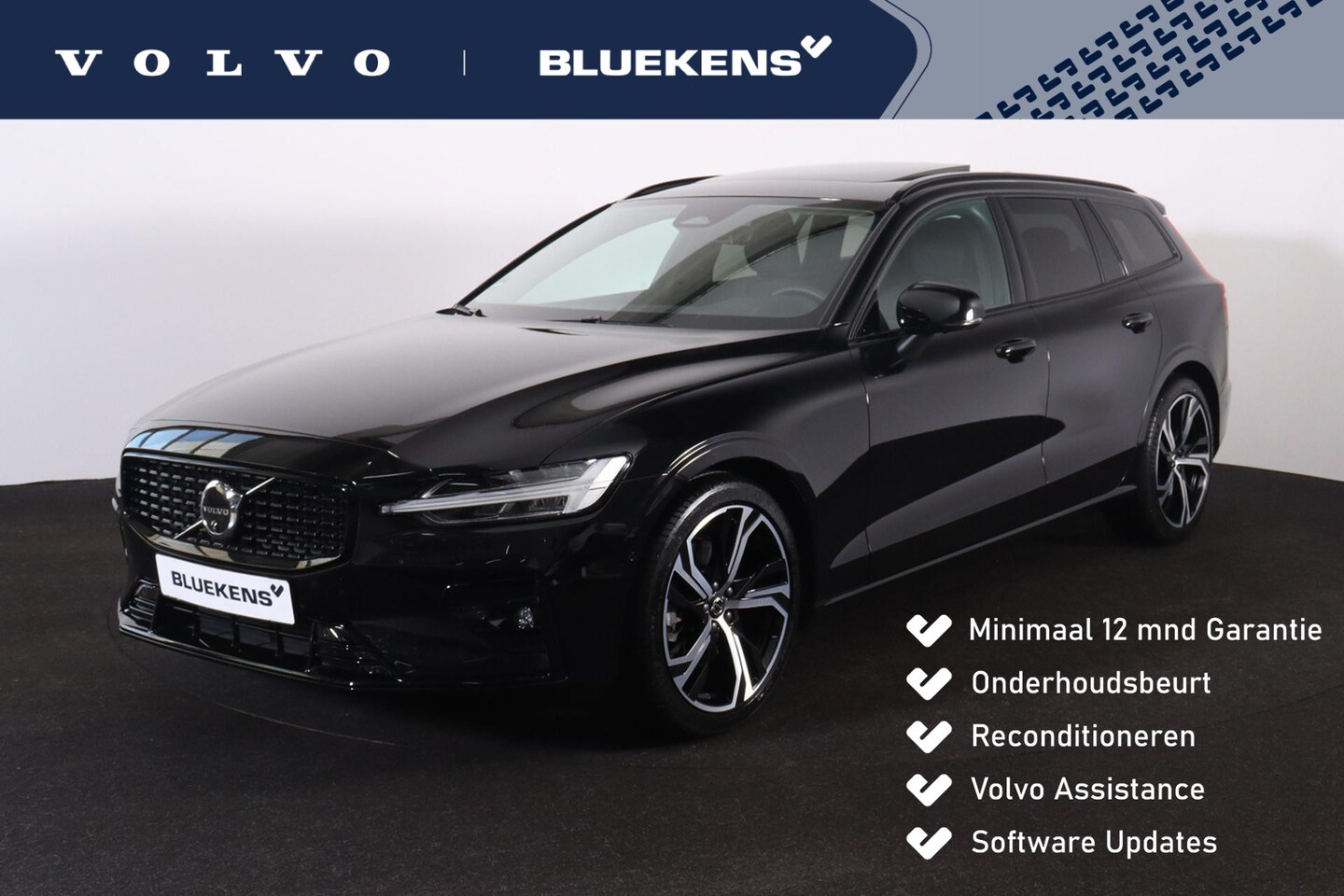 Volvo V60 - B4 Plus Dark - Panorama/schuifdak - IntelliSafe Assist & Surround - 360º Camera - Harman/K - AutoWereld.nl