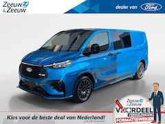 Ford Transit Custom - E-Transit 320 L2H1 MS-RT 65 kWh Dubbele Cabine MS-RT Sports Pack | 19" LM velgen | Achters
