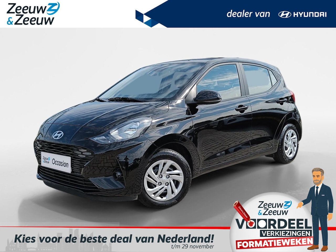 Hyundai i10 - 1.0 Comfort Smart MY25 RIJKLAAR €20.900,- | DIRECT RIJDEN | RUN OUT! - AutoWereld.nl