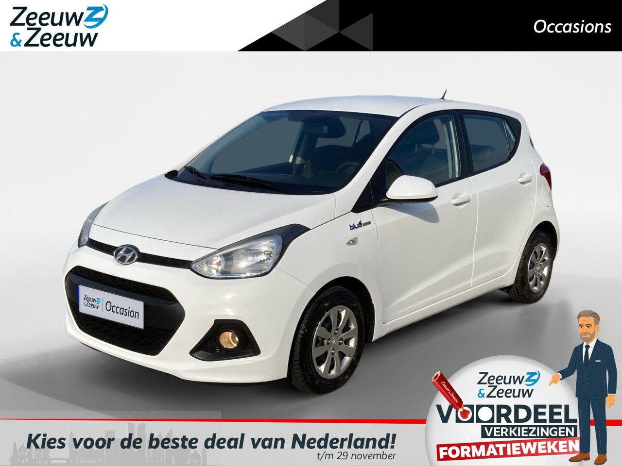 Hyundai i10 - 1.0i i-Motion Comfort | Airco | Cruise control - AutoWereld.nl