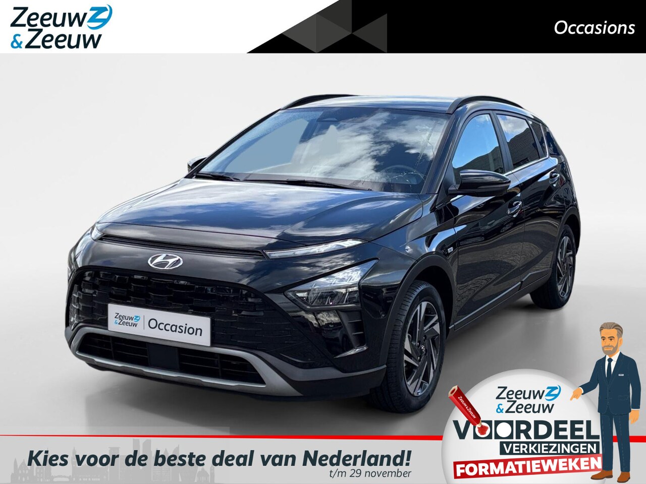 Hyundai Bayon - 1.0 T-GDI Premium | Navi | Camera | Climate control - AutoWereld.nl