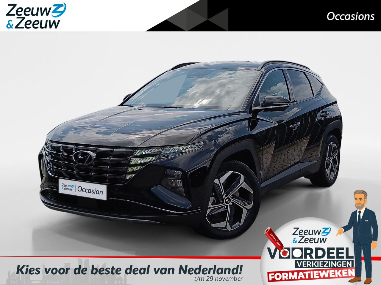 Hyundai Tucson - 1.6 T-GDI PHEV Comfort Smart 4WD 38.000km!! | 1e eigenaar | Zeer nette auto! - AutoWereld.nl