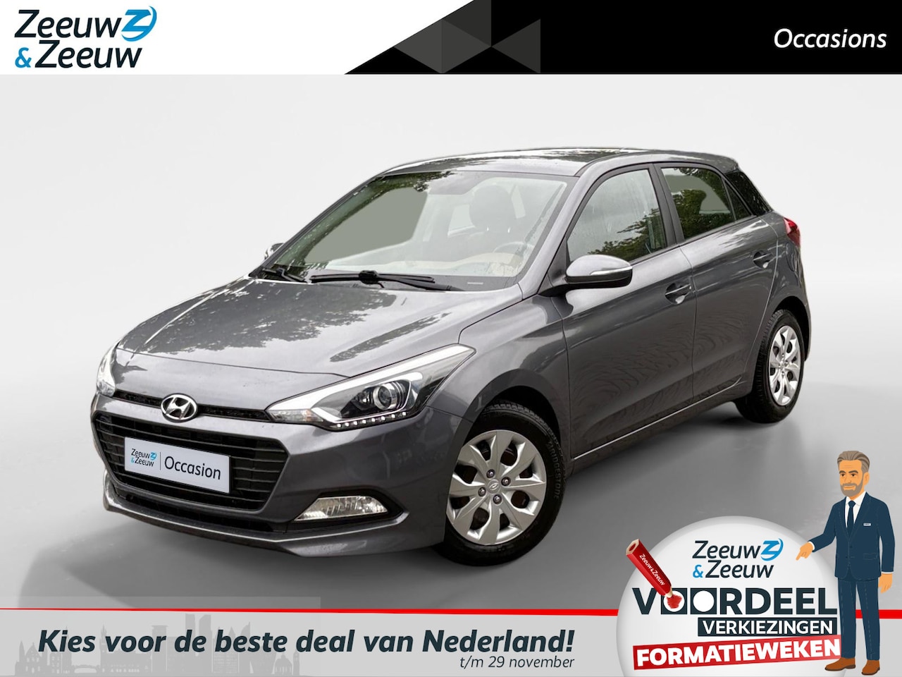 Hyundai i20 - 1.0 T-GDI Comfort Navigation | Nette staat | Navi | Camera | - AutoWereld.nl