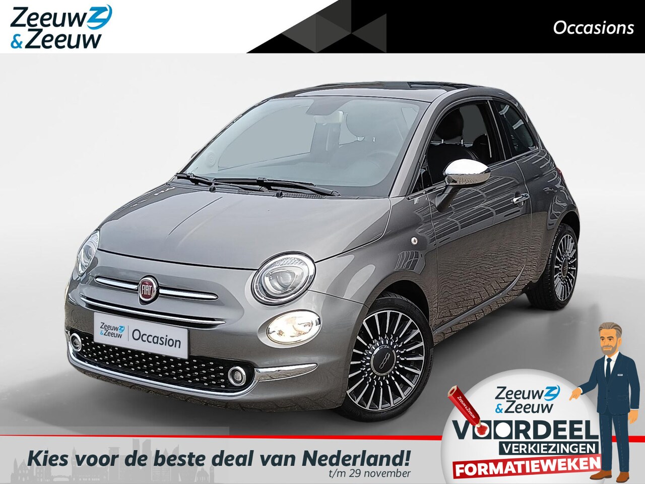 Fiat 500 - 0.9 TwinAir Turbo Collezione 0.9 TwinAir Turbo Collezione - AutoWereld.nl