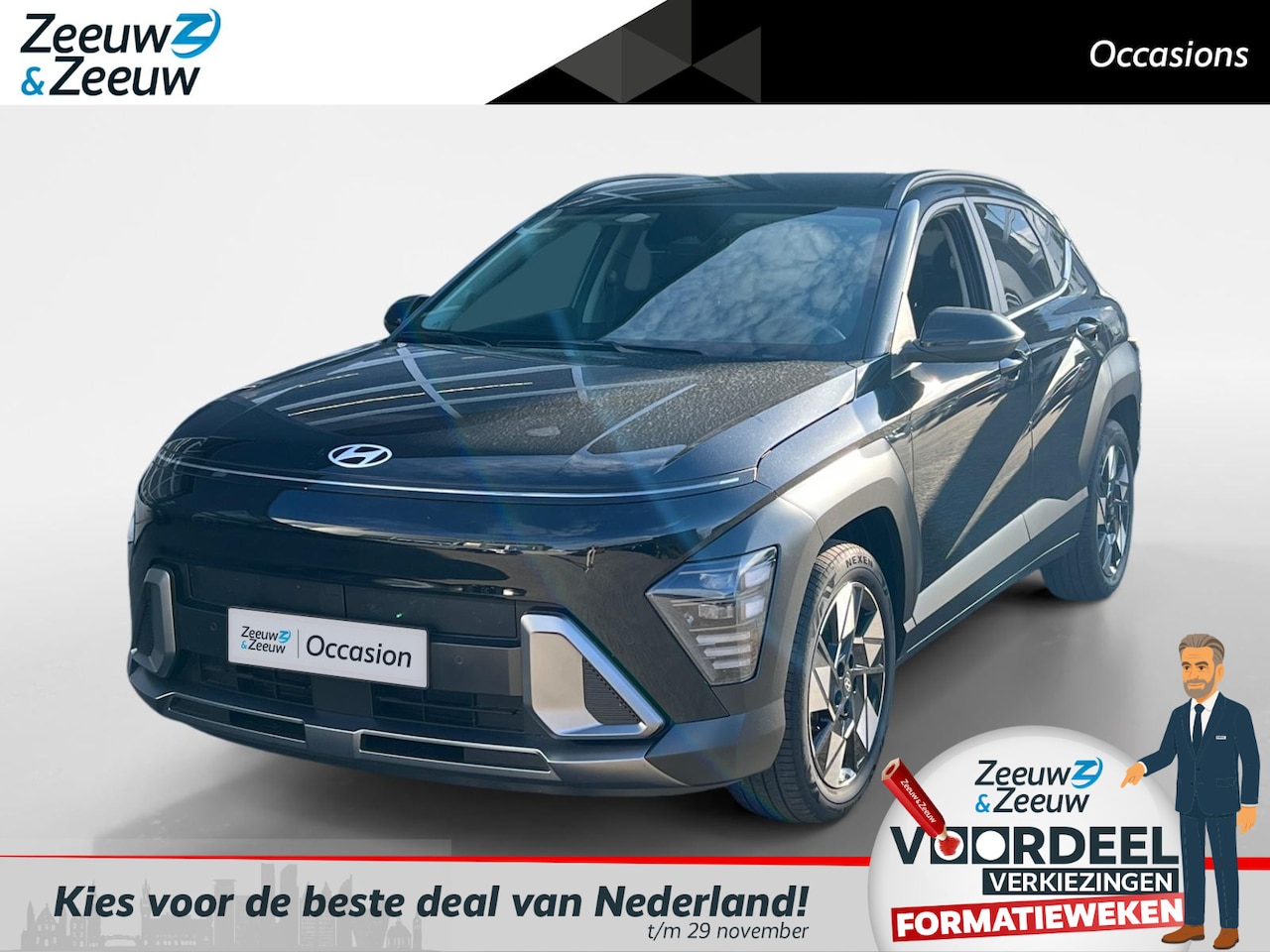 Hyundai Kona - 1.6 GDI HEV Comfort Smart | Trekhaak afneembaar | - AutoWereld.nl