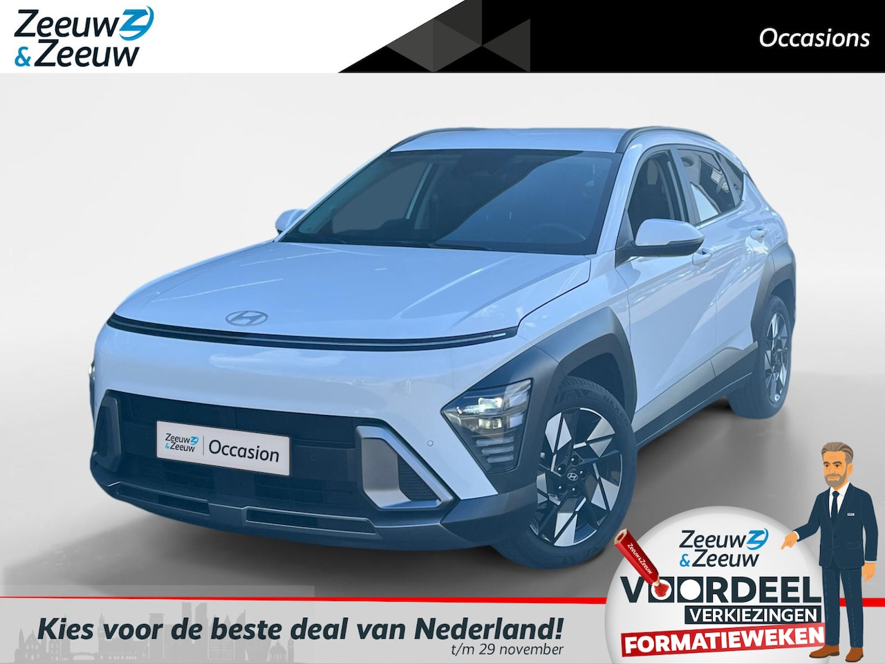 Hyundai Kona - 1.6 GDI HEV Comfort Smart 1.6 GDI HEV Comfort Smart - AutoWereld.nl