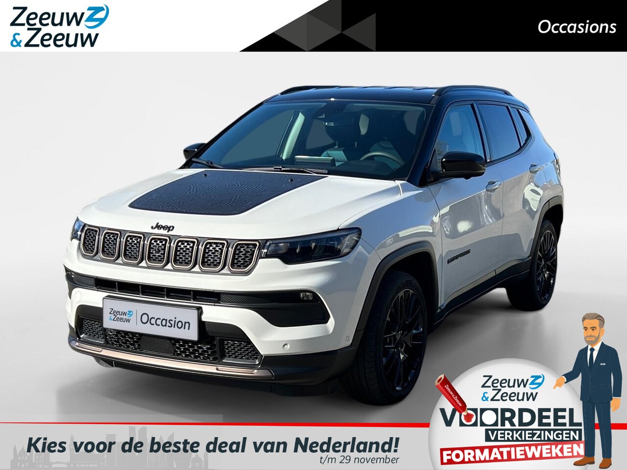 Jeep Compass - 1.5T e-Hybrid Upland 1.5T e-Hybrid Upland - AutoWereld.nl