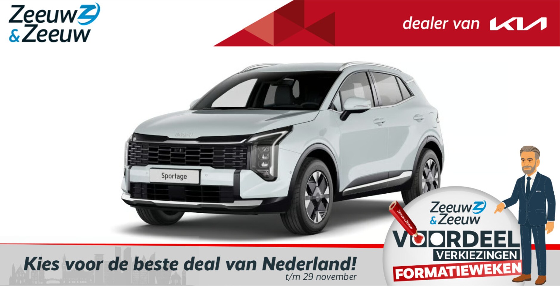 Kia Sportage - 1.6 T-GDi Plug-in Hybrid ComfortLine FACELIFT NU TE BESTELLEN + 2000,- EURO INRUILKORTING - AutoWereld.nl