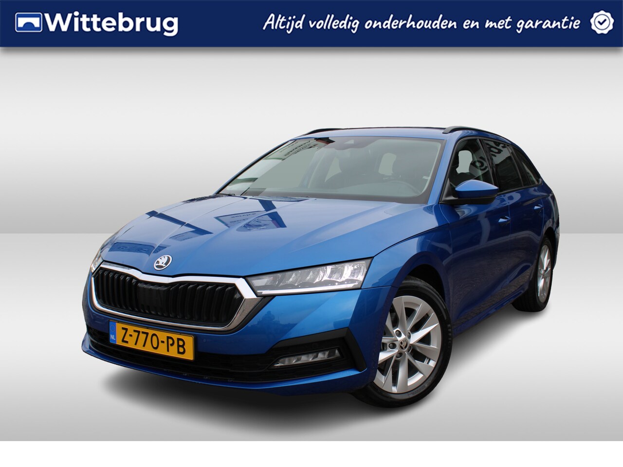 Skoda Octavia Combi - 1.0 e-TSI 110pk Business Edition DSG Automaat / Navigatie / LM 17 inch / Keyless / Parkeer - AutoWereld.nl