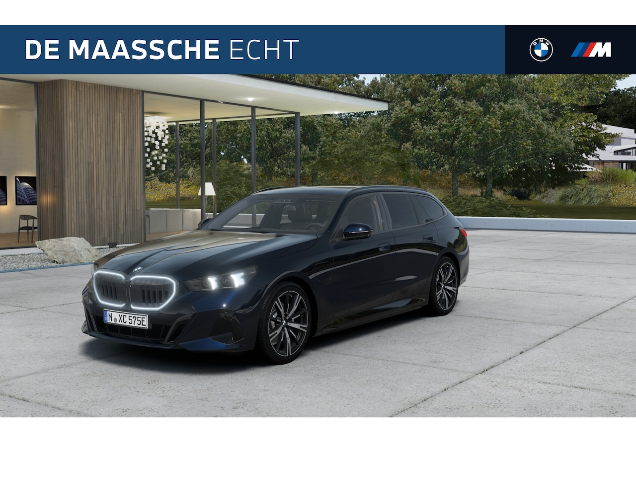 BMW 5-serie Touring - 530e M Sport Automaat / Panoramadak / Trekhaak / Stoelventilatie / Parking Assistant Plus - AutoWereld.nl