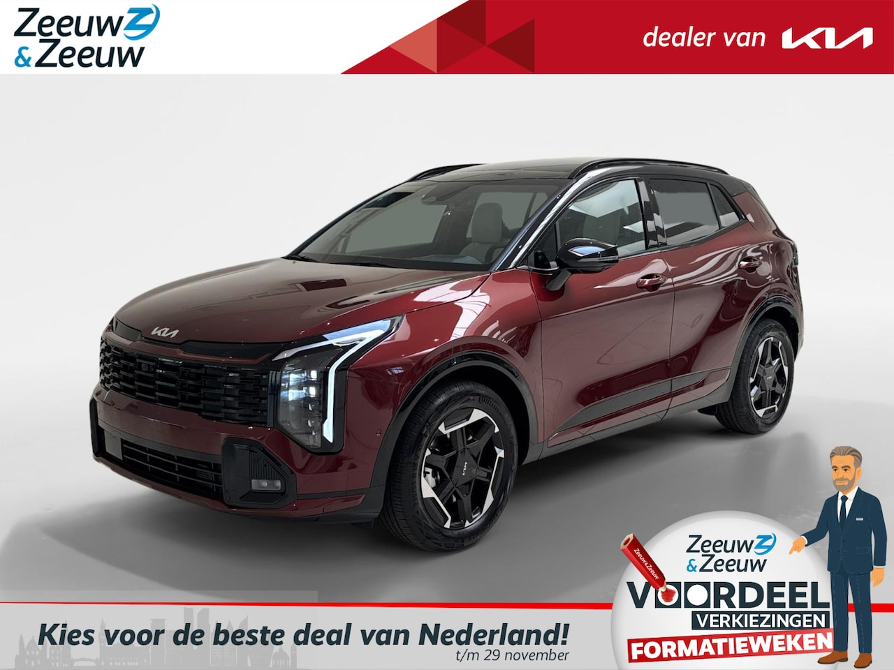 Kia Sportage - 1.6 T-GDi AT6 Hybrid GT-Line | NIEUWE SPORTAGE | 239 PK | 1510Kg trekgewicht | NU €2000,- - AutoWereld.nl