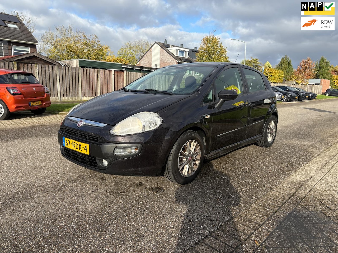 Fiat Punto Evo - 1.3 M-Jet Dynamic Airco*Cruice Control*LM Velgen* APK 14-05-2026 Boekjes aanwezig - AutoWereld.nl