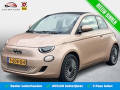 Fiat 500 C - Icon 42 kWh SoH 92, 1 % / Stoelverwarming / 3 Fase laden / 275 km range / Winterpakket /