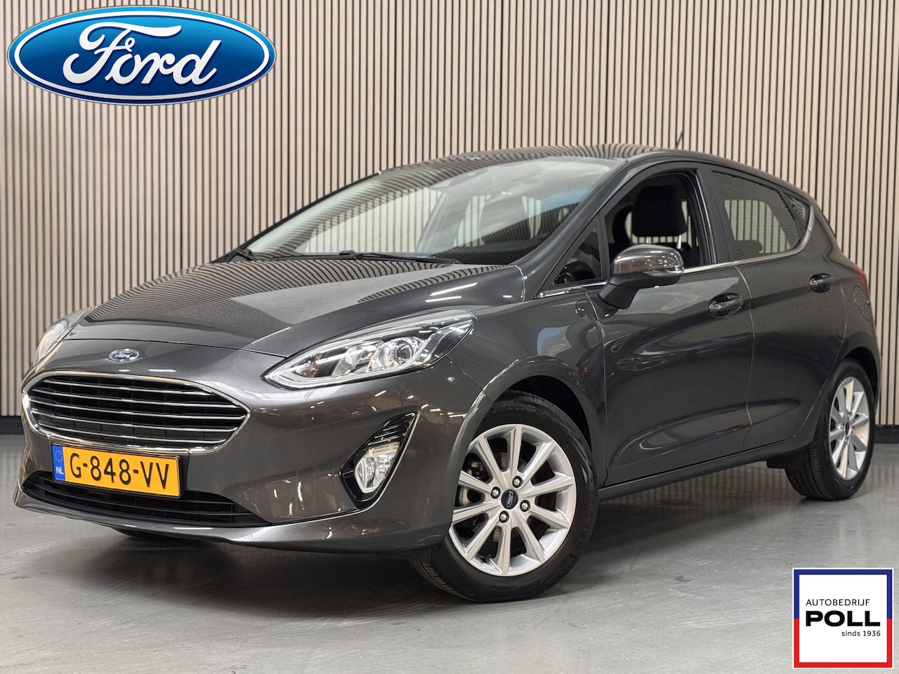 Ford Fiesta - 1.0 EcoBoost Titanium Trekhaak Climat Cruise Apple Car Play Dealeronderhouden 5drs - AutoWereld.nl