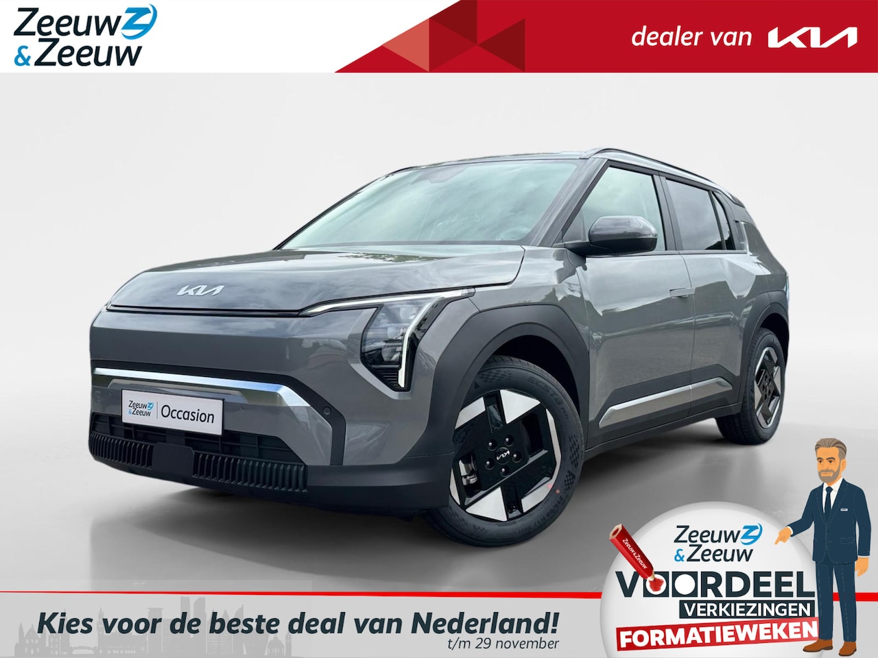 Kia EV3 - Plus 58.3 kWh | Enkele kleuren op voorraad bel voor info | NU MET €3.000,- inruilpremie + - AutoWereld.nl