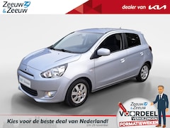 Mitsubishi Space Star - 1.0 Bright Keurige auto | Nieuwe APK | 12 Maanden BOVAG | Climate control | Radio / CD spe