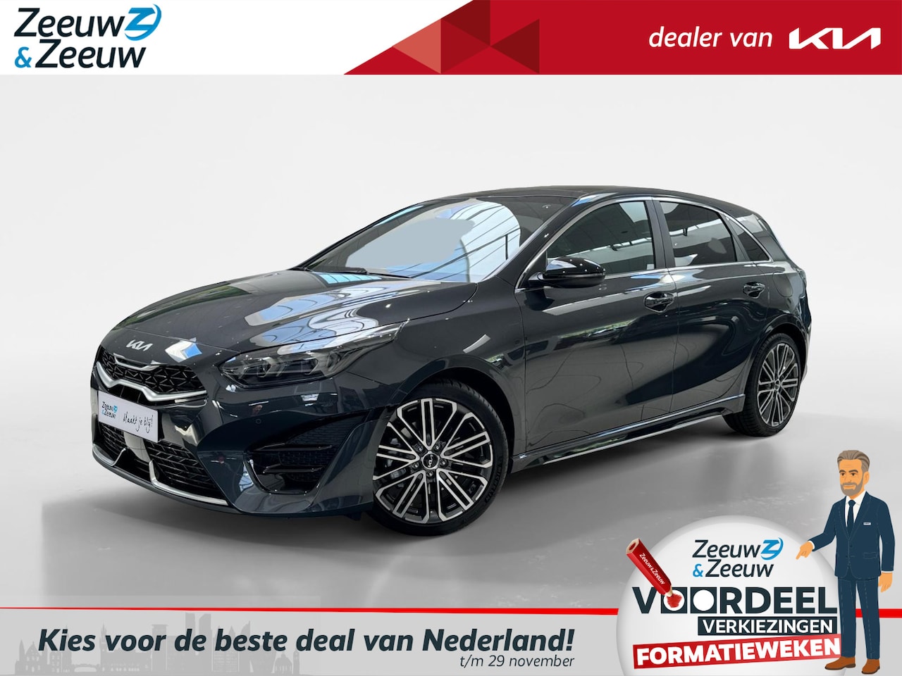 Kia Cee'd - Ceed 1.5 T-GDi GT-PlusLine Nieuw te bestellen | Panoramadak | Stoel & Stuurverwarming | 14 - AutoWereld.nl