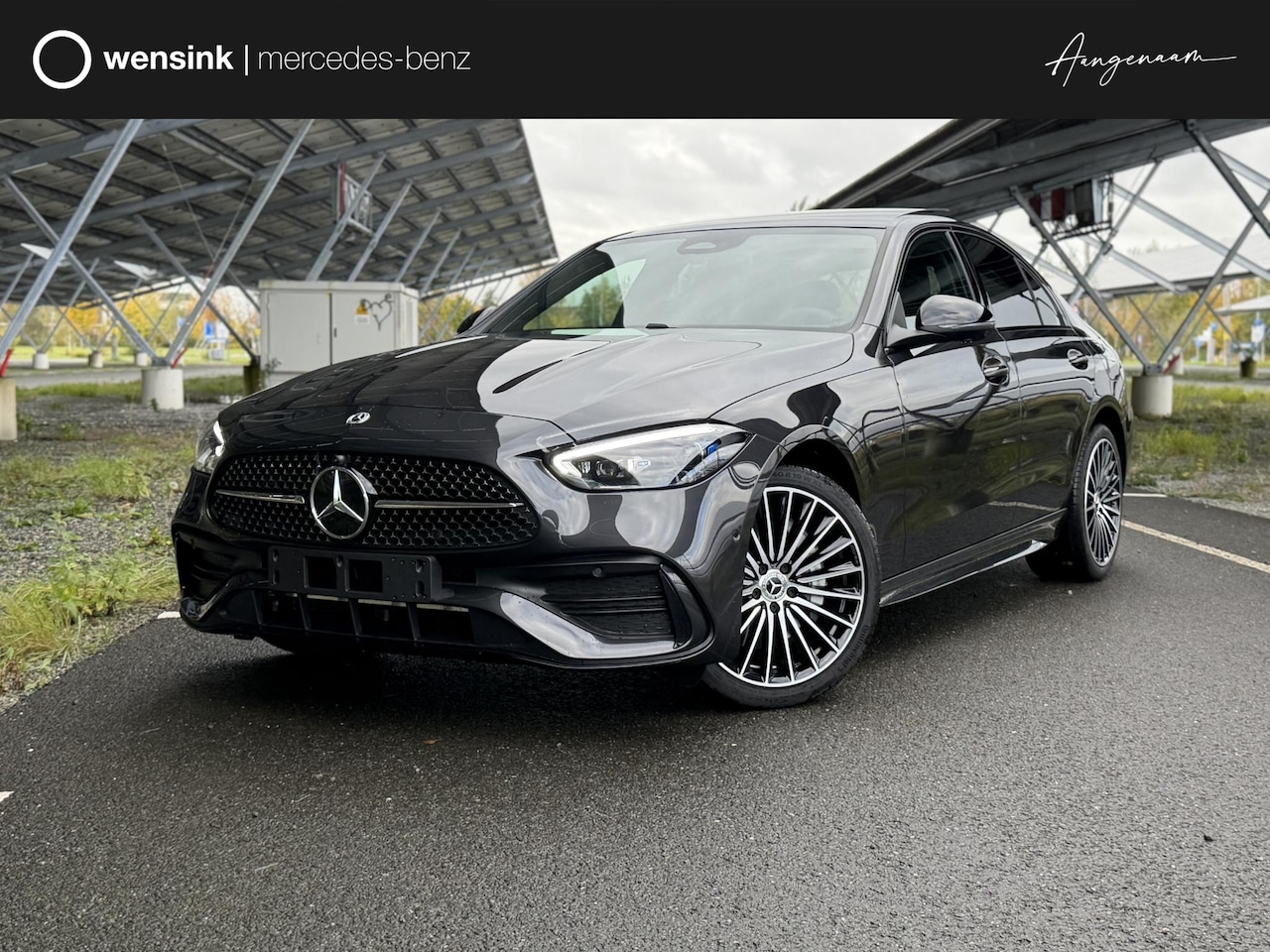 Mercedes-Benz C-klasse - 300e Business Solution AMG | Night | Panoramaschuifdak | DIGITAL LIGHT | 19" multispaaks V - AutoWereld.nl