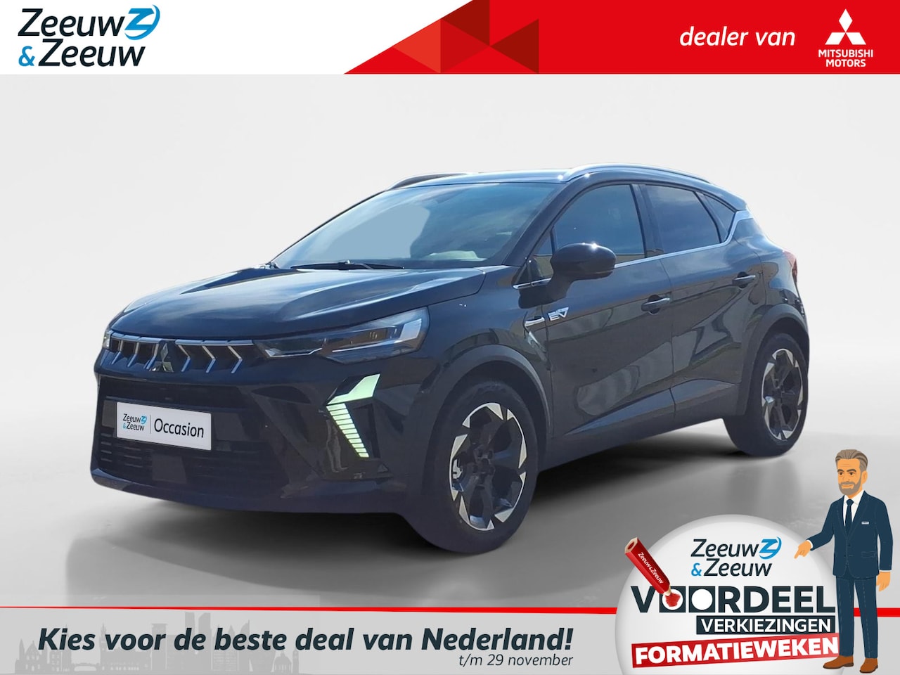 Mitsubishi ASX - 1.8 HEV AT Executive nieuwe type motor | Android-Apple car play | 8 jaar garantie | - AutoWereld.nl