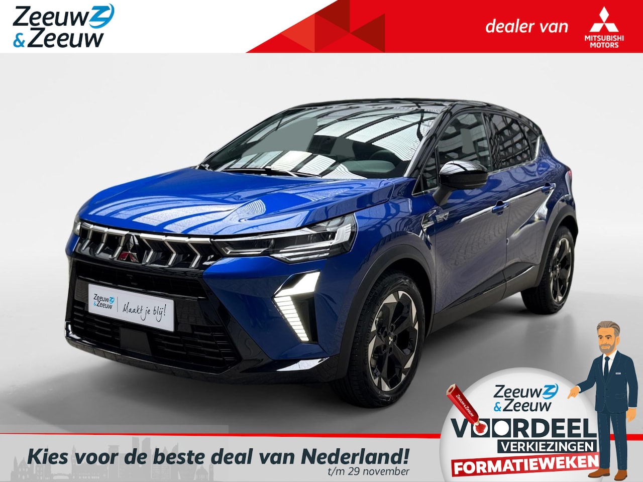 Mitsubishi ASX - 1.8 HEV AT Instyle | €2.000, - ACTIE KORTING! | 8 JAAR GARANTIE | - AutoWereld.nl