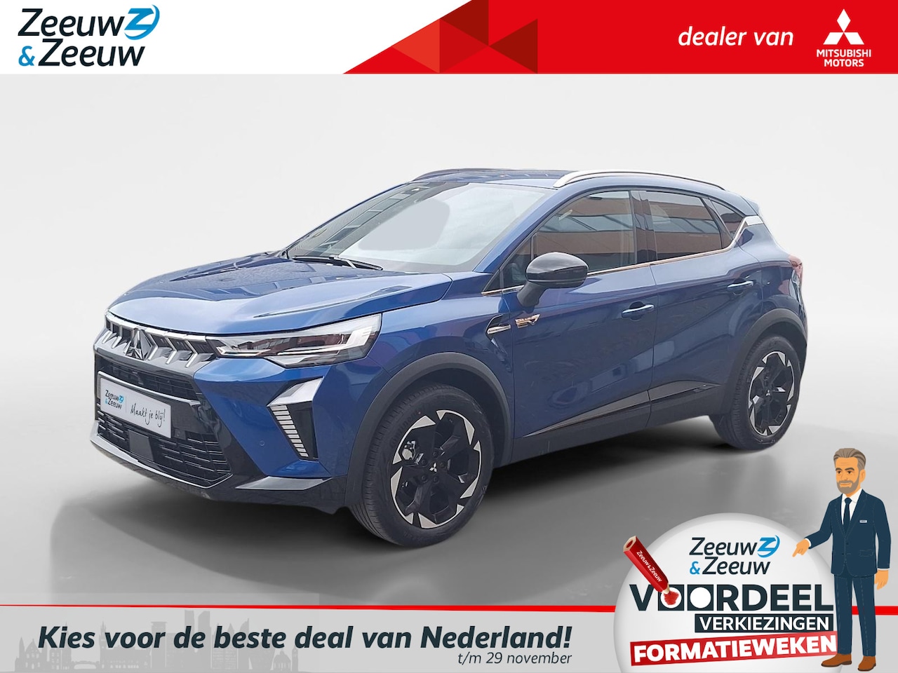 Mitsubishi ASX - 1.8 HEV AT Intense+ | €1.500, - VOORRAADKORTING! | 8 JAAR GARANTIE | - AutoWereld.nl