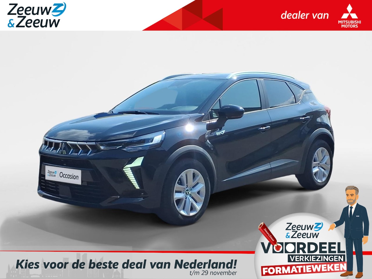 Mitsubishi ASX - 1.8 HEV AT Intense nieuwe type motor | Android-Apple car play | 8 jaar garantie | 1500,- k - AutoWereld.nl